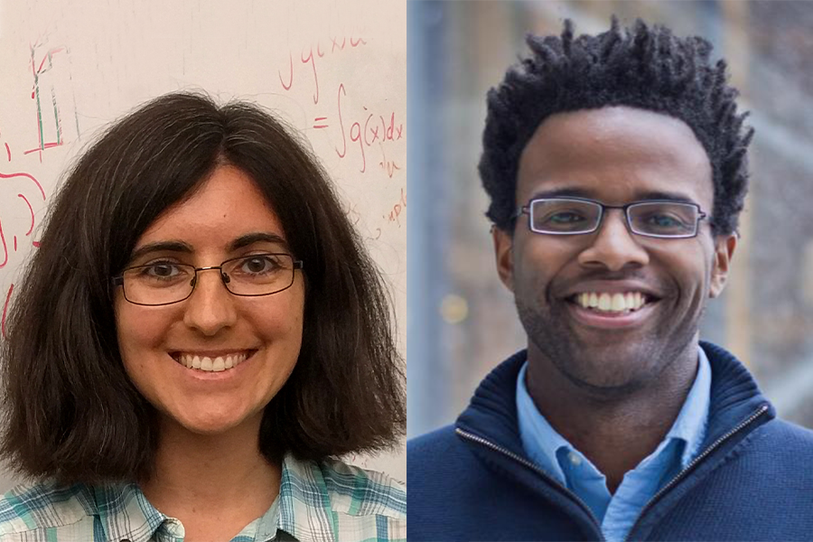 MIT EECS associate professors and CSAIL principal investigators Tamara Broderick and Michael Carbin.